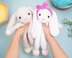 Crochet Bunny Lovey Pattern – Bunny Snuggler Crochet Pattern