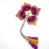 Bookmark Peacock Feather Fan