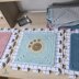 Puppy Pawprint Blanket - US Terminology