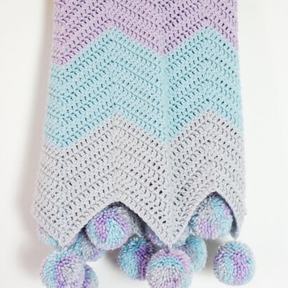 Chunky Zig-Zag Blanket