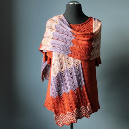 Bohemian Spa Shawl