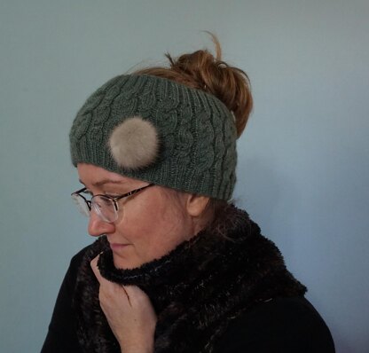 Cabled Ear Warmer