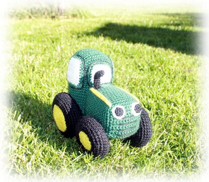 Green Tractor Crochet Pattern