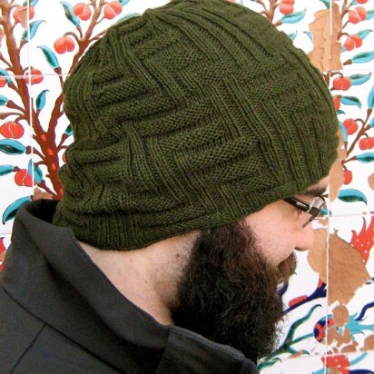 Green With Envy Hat - knitting pattern