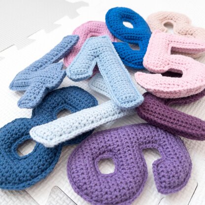 Crochet Numbers Pattern