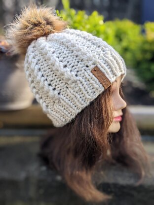 Spikelet Bulky Knit Hat