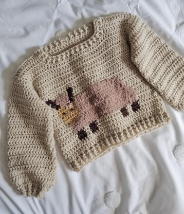 Just For Moo Sweater