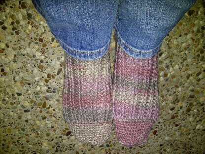 Raggs to Ridges Crochet Socks