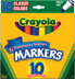 Crayola Broad Line Markers - Classic Colors 10/Pkg