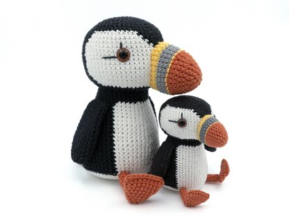 Amigurumi Puffin Bird