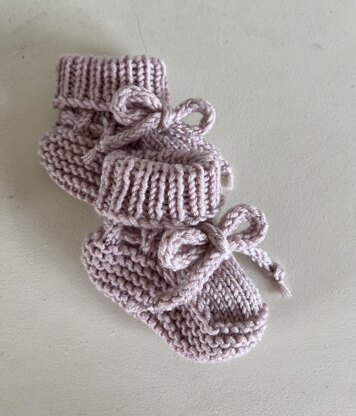 Tie Bow Booties