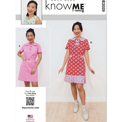 Know Me Misses' Dresses ME2029 - Sewing Pattern