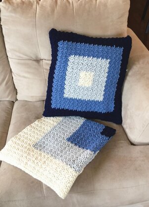 Squares Pillow Cover