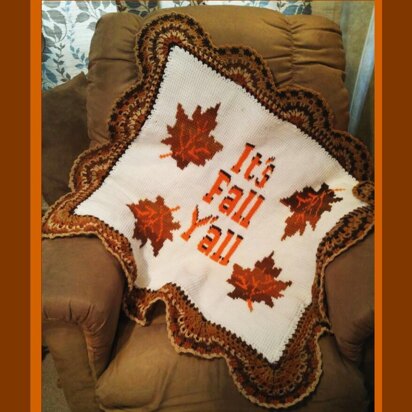 It's Fall Y'all Crochet Pattern & Charts