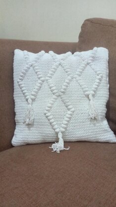 Diamond Bobbles cushion