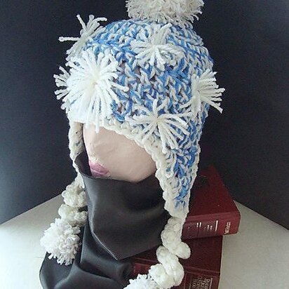 353, SKI BUNNY HAT, sizes age 3 to adult