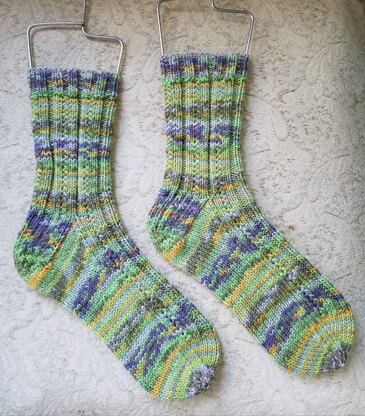 Simple Skyp Socks