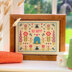 Historical Sampler Company Bee Happy Cross Stitch Kit - 24cm x 18cm