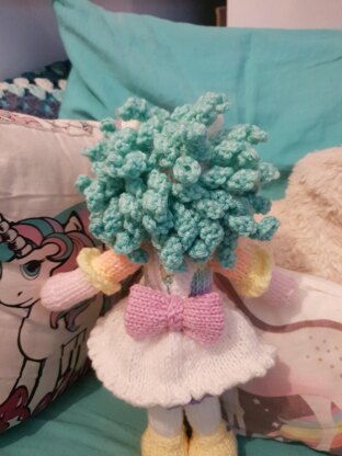 Pastel Unicorn doll