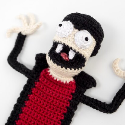 Vampire Bookmark Crochet Pattern