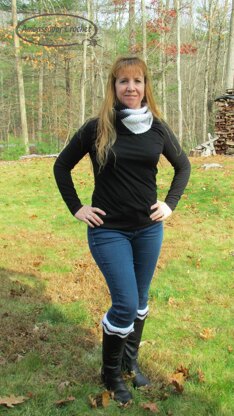 Chevron Infinity Scarf & Boot Cuffs