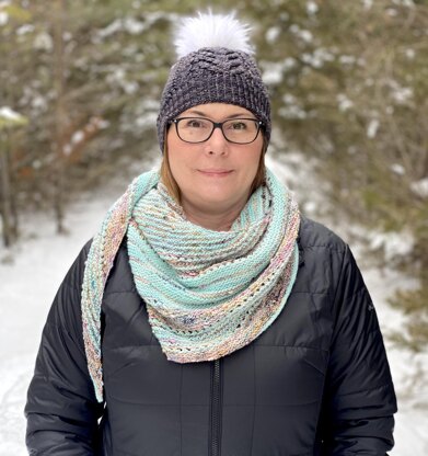 Painted Pebbles Shawl