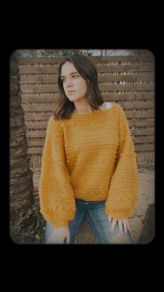 Jasmine Coral sweater