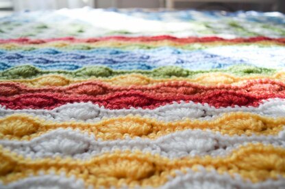 Scrappy Shells Blanket