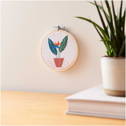 Rico Mini Strelitzia Cross Stitch Kit