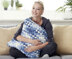 Criss Cross Pillow in Bernat Alize Blanket-EZ - Downloadable PDF