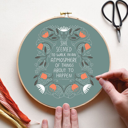 Gingiber Atmosphere Embroidery Sampler
