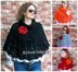 Chic Rose Poncho