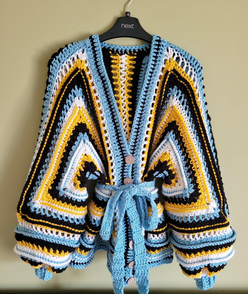 The Textured Hexi Crochet pattern by Craft and a Cuppa | LoveCrafts