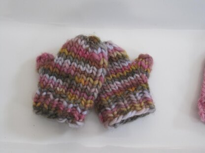 Easy Doll Mittens for 18" dolls