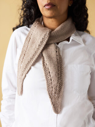 Aperture Shawlette in Berroco Biella