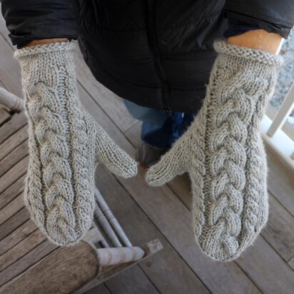 Cozy Cable Mittens