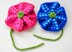 Twisted Tweed Flower Brooch Knitting Pattern - Free Knitting Pattern