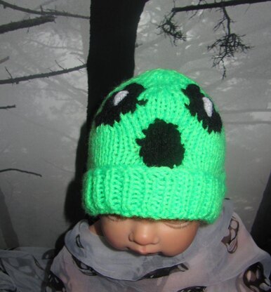 Baby Scream Neon Halloween Beanies -  3 Different Designs