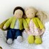 Cardigan + Booties for 11-13"/28-33 cm Waldorf Doll