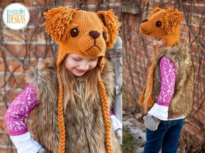 Golden Retriever and Labrador Retriever Leo Dog Hat