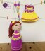 Amigurumi Lala bridesmaid dresses