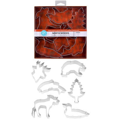 R&M Northwoods Cookie Cutters Set of 6