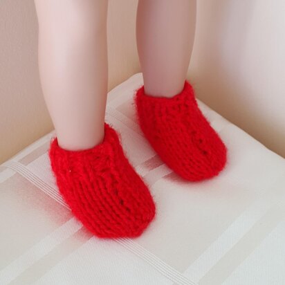 Red Socks for Doll