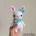 Remi the Bunny Rabbit Woodland Forest Amigurumi