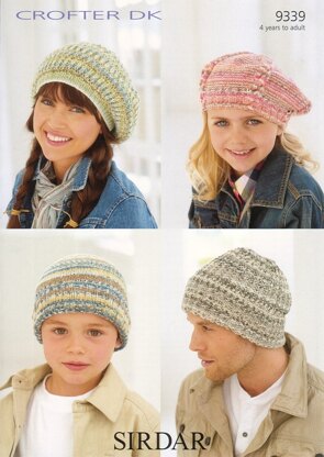 Hats in Sirdar Crofter DK - 9339