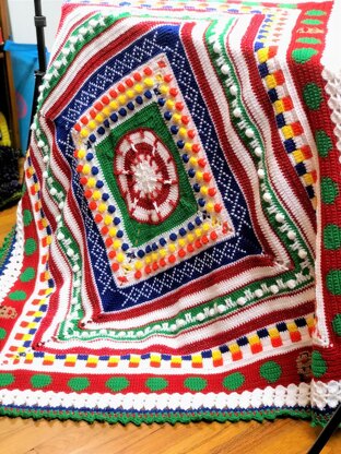 "Ugly Christmas Sweater" Blanket