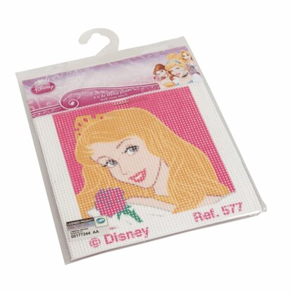 Groves Disney Aurora from Sleeping Beauty Cross Stitch Kit - 11.9cm x 11.7cm