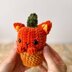 Cupcake pumpkin cat crochet pattern, PDF, amigurumi halloween pattern