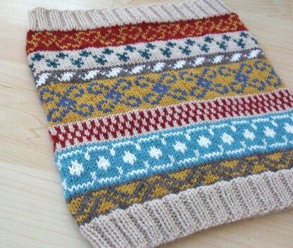 Fair Isle Cowl