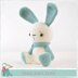 Easter Bunny Boy Girl Sad Rabbit Soft Toys Cuddly Bunny Crochet Amigurumi Pattern